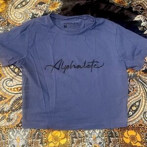 Alphalete crop top size small
